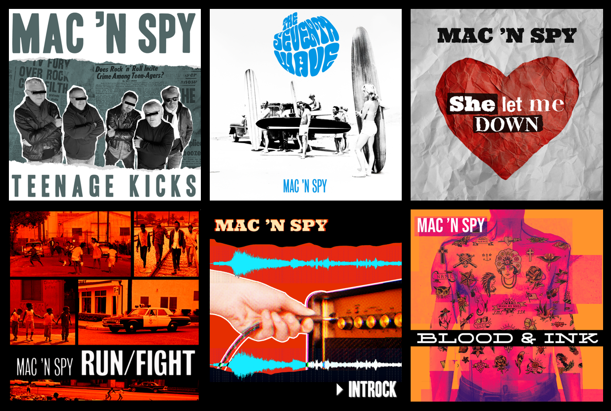 Mac n Spy Single Covers